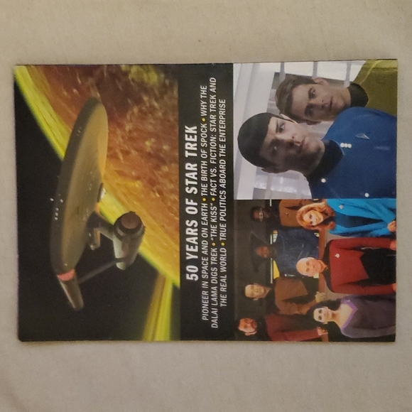 Star Trek Time Magazine Special Edition 50 years mag - Picture 11 of 13